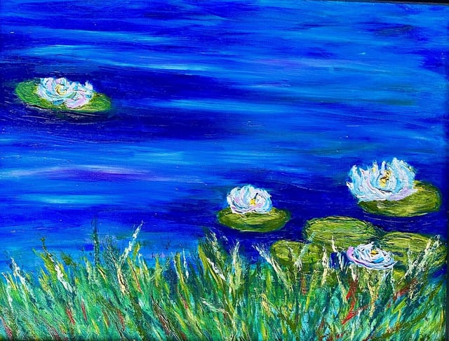 Water Lilies by Linda Watson
