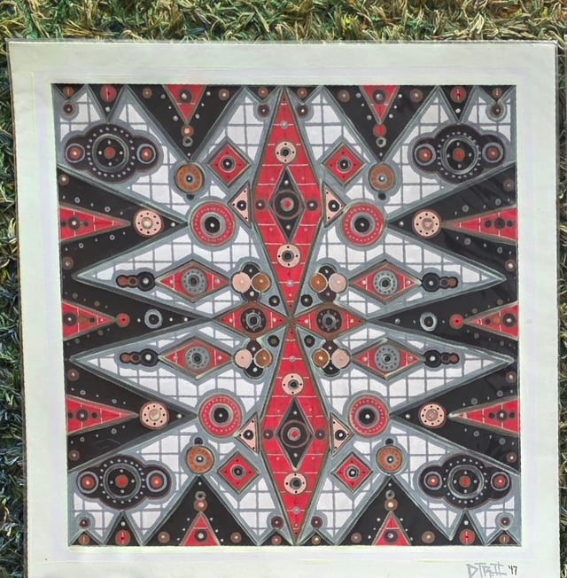 Glow in the Dark Geometrics 1 by DTR II