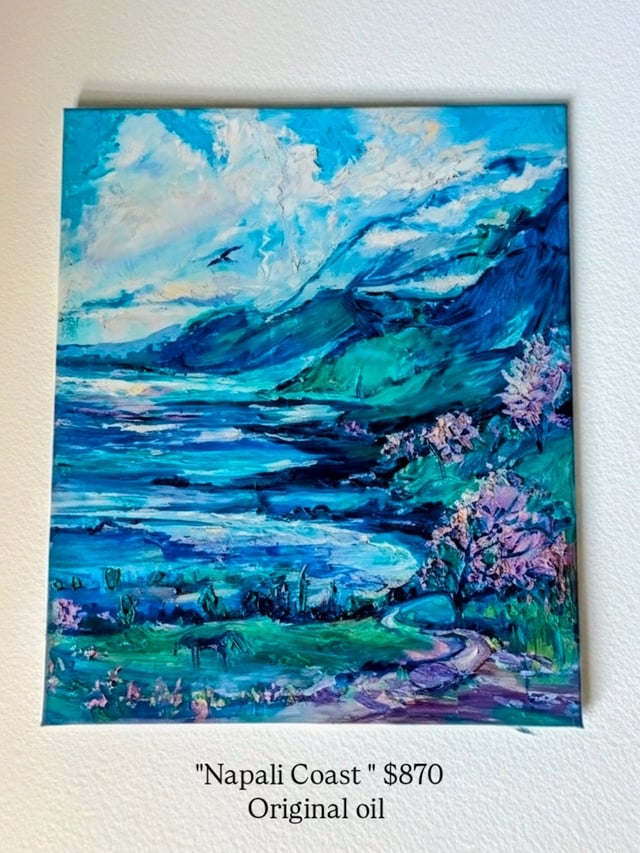 Napali Coast In The Spring by Irina O Fisher