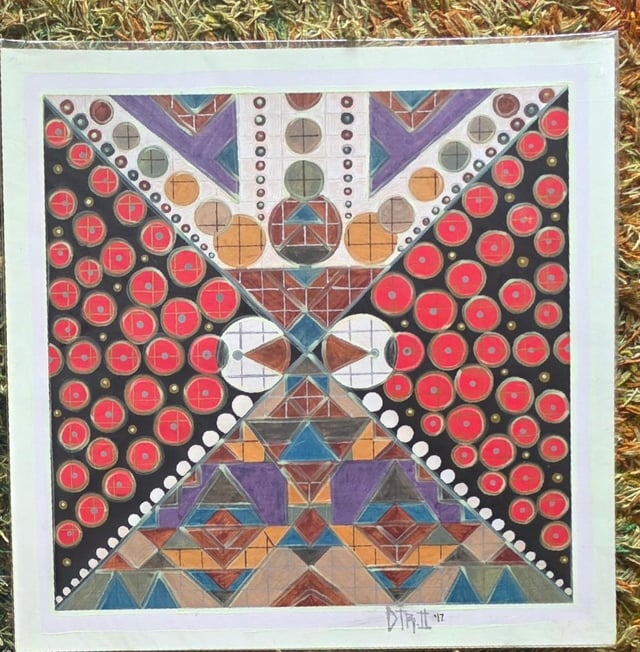 Glow in the Dark Geometrics 2 by DTR II