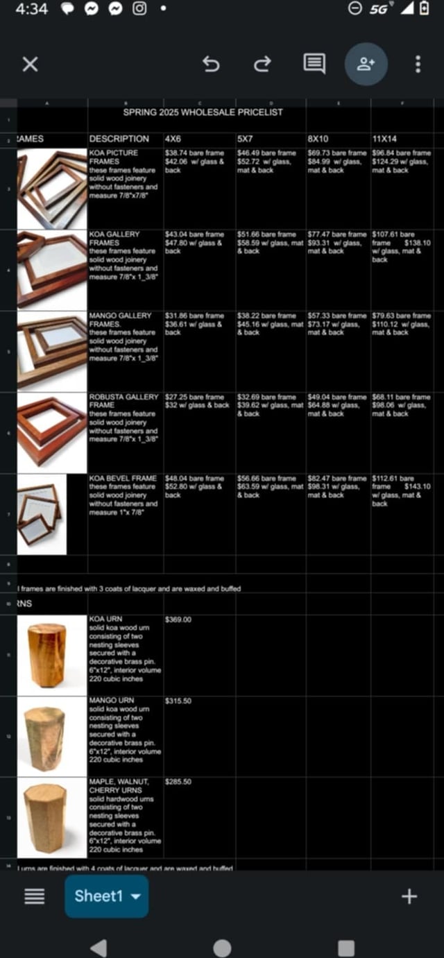 Frames by Damon Brunelle
