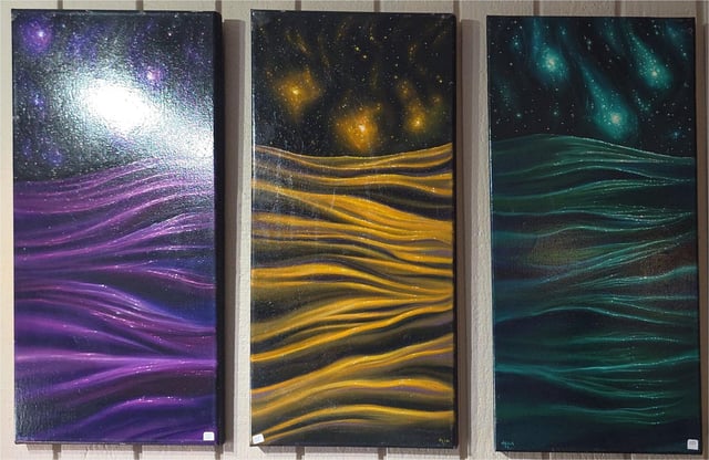 Triptych by Dela